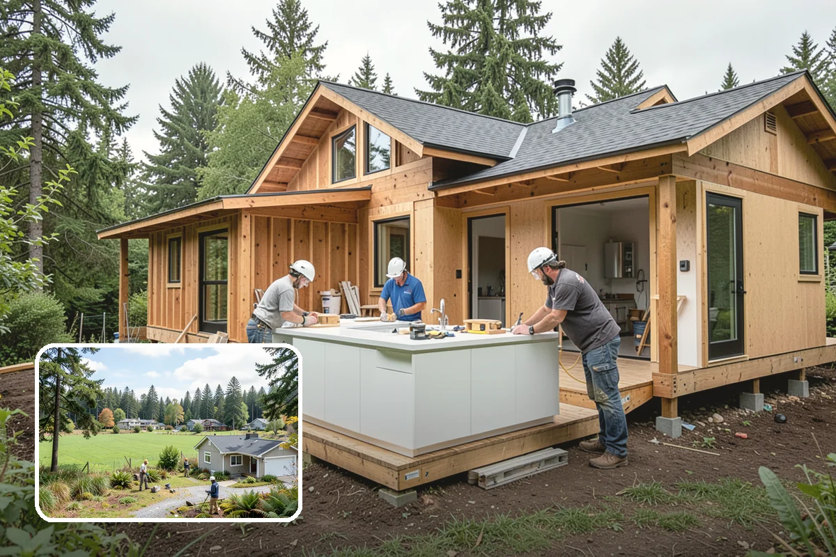 Wall Construction in Lyman, Skagit County, WA - Adds privacy and defined rooms
