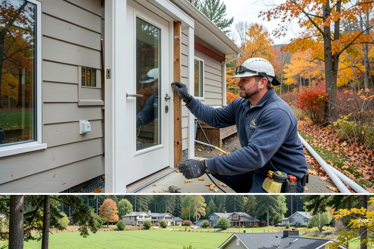 Wall Construction in Lyman, Skagit County, WA - Building interior walls is indoor work that fits any season without weather constraints.