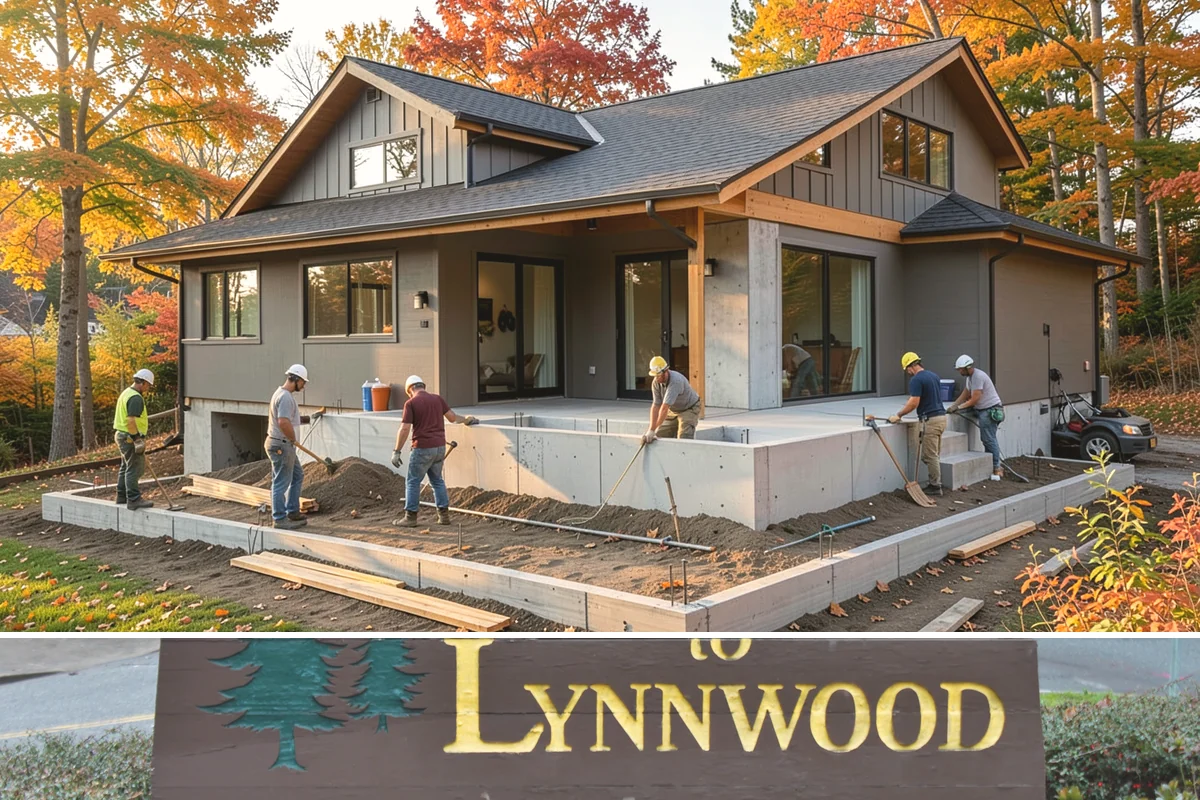 Wall Construction in Lynnwood, Snohomish County, WA - Building interior walls is indoor work that fits any season without weather constraints.