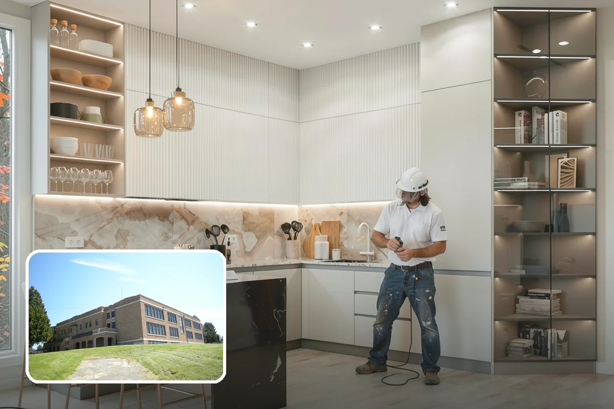 Wall Construction in Maple Valley, King County, WA - Adds privacy and defined rooms