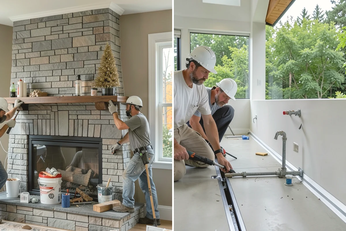 Wall Construction in Monroe, Snohomish County, WA - Lay out and frame the new wall