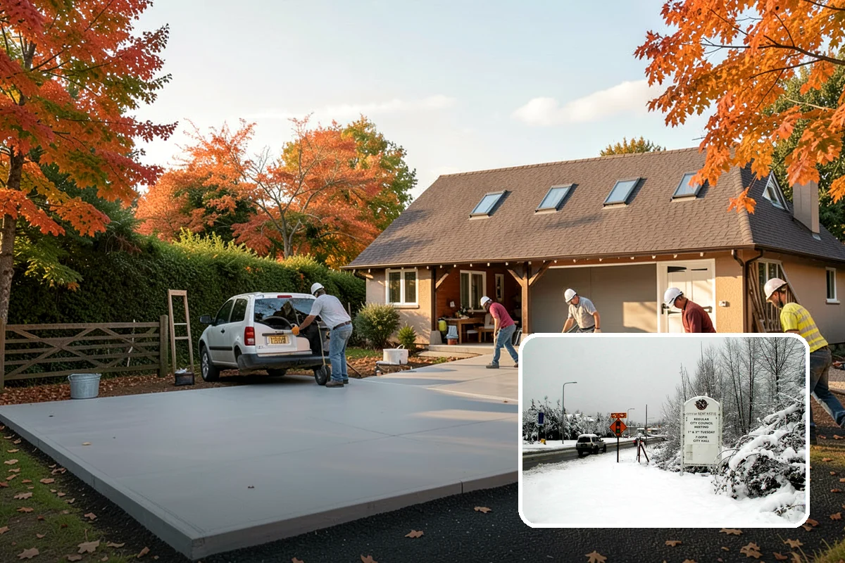 Wall Construction in Newcastle, King County, WA - Adds privacy and defined rooms