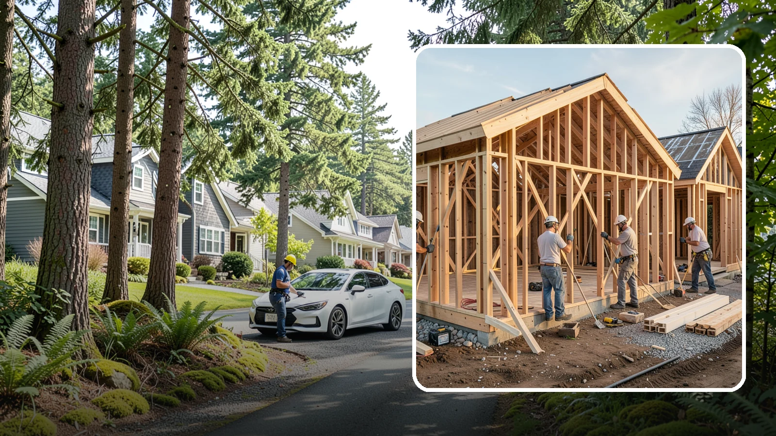 Wall Construction in Normandy Park, King County, WA - Framing and finishing new interior walls to add rooms, privacy, or defined spaces.