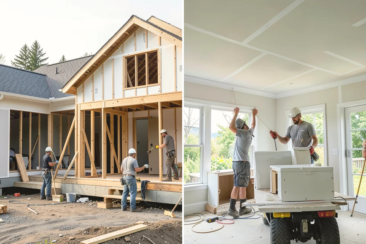Wall Construction in Oak Harbor, Island County, WA - Lay out and frame the new wall