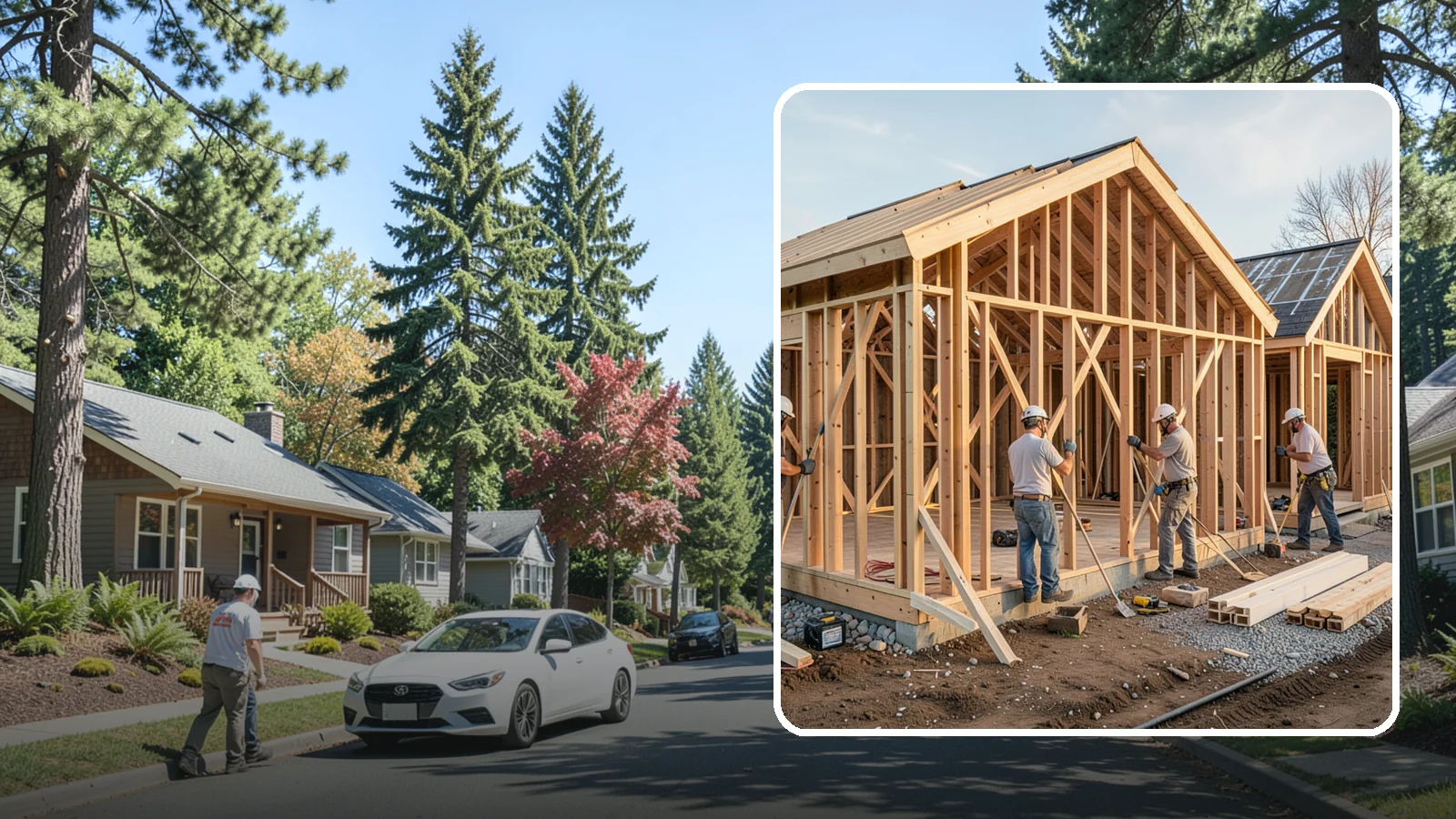 Wall Construction in Orting, Pierce County, WA - Framing and finishing new interior walls to add rooms, privacy, or defined spaces.