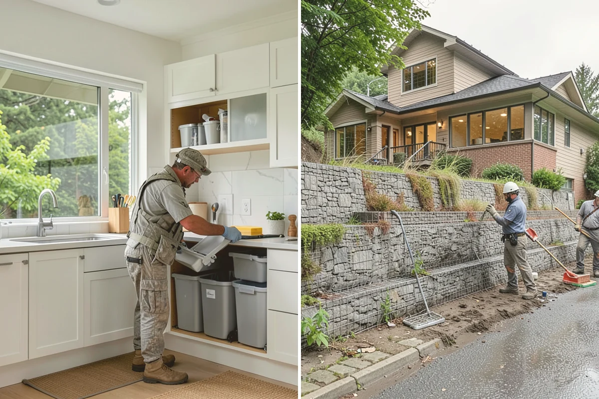 Wall Construction in Orting, Pierce County, WA - Lay out and frame the new wall