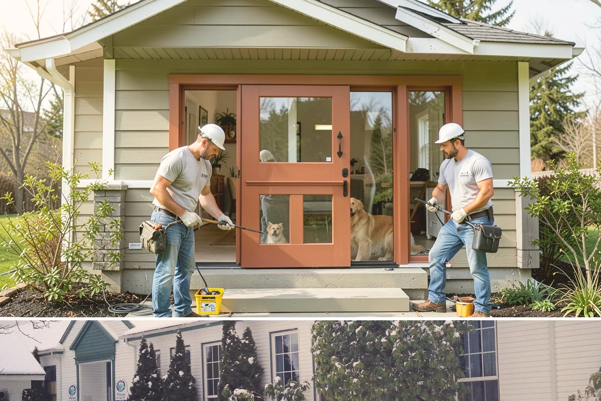 Wall Construction in Pacific, King County, WA - Building interior walls is indoor work that fits any season without weather constraints.