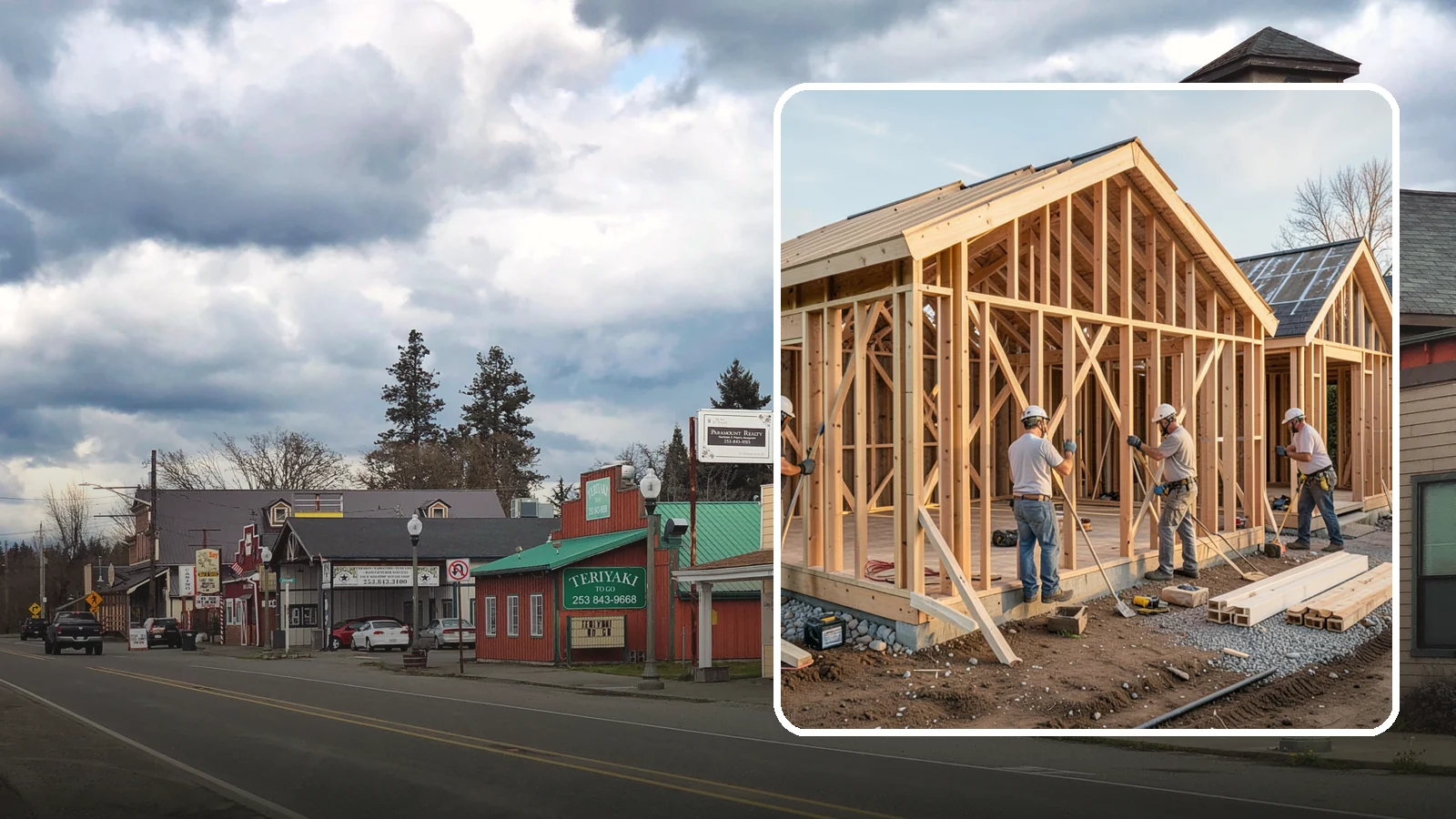 Wall Construction in Roy, Pierce County, WA - Framing and finishing new interior walls to add rooms, privacy, or defined spaces.