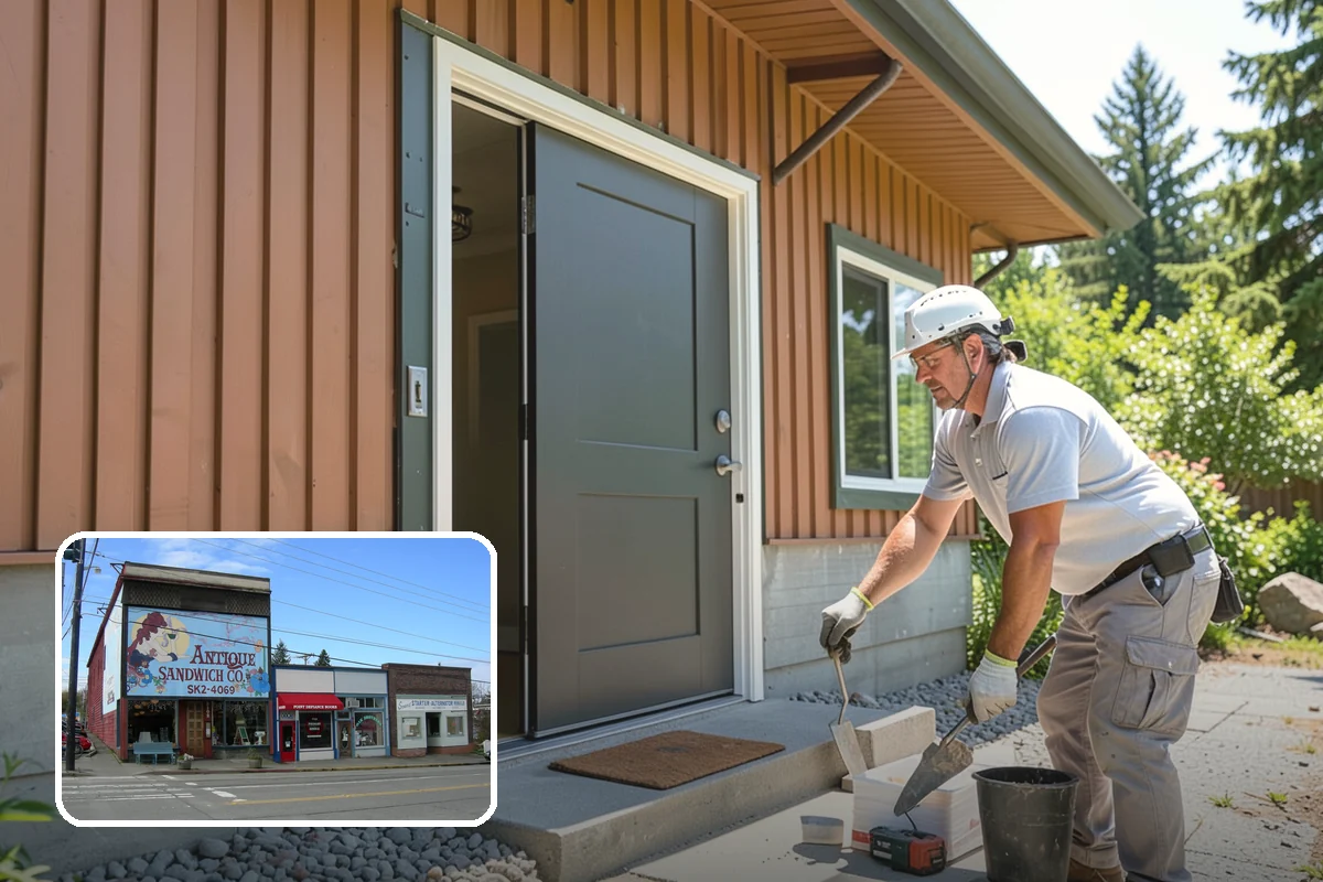 Wall Construction in Ruston, Pierce County, WA - Adds privacy and defined rooms