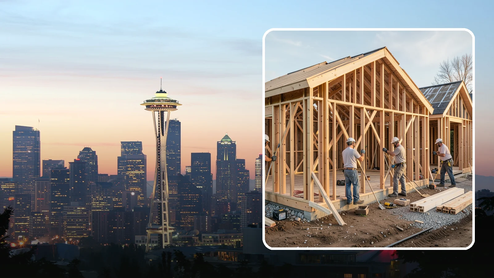 Wall Construction in Seattle, King County, WA - Framing and finishing new interior walls to add rooms, privacy, or defined spaces.