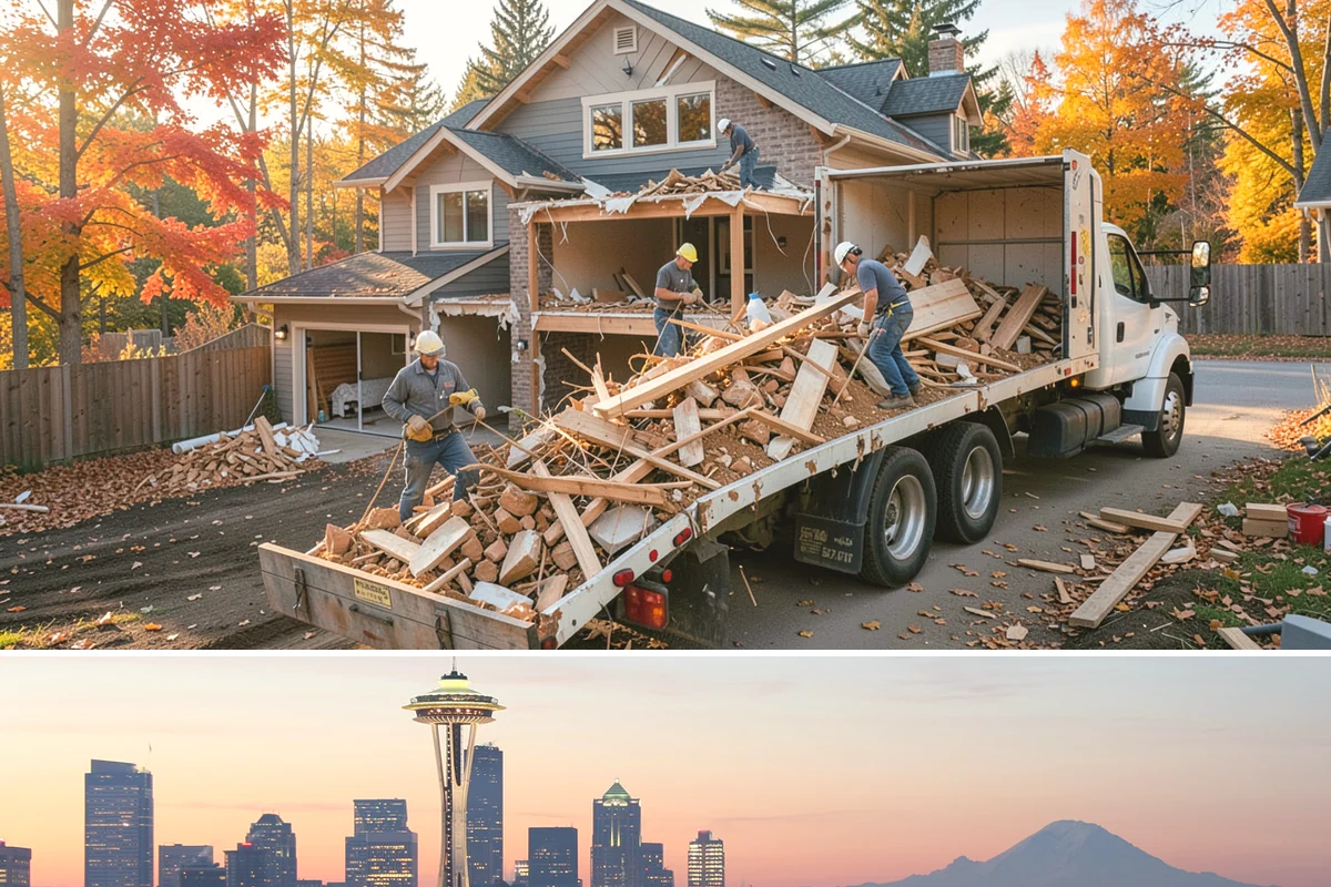 Wall Construction in Seattle, King County, WA - Building interior walls is indoor work that fits any season without weather constraints.