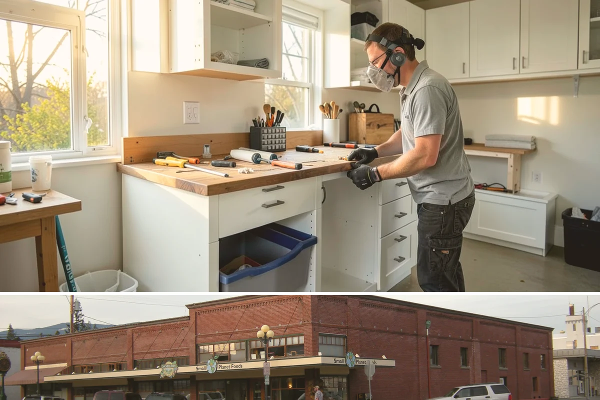 Wall Construction in Sedro-Woolley, Skagit County, WA - Building interior walls is indoor work that fits any season without weather constraints.