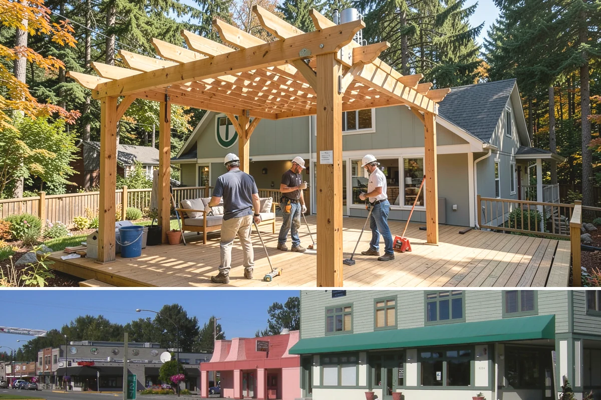 Wall Construction in Snoqualmie, King County, WA - Building interior walls is indoor work that fits any season without weather constraints.