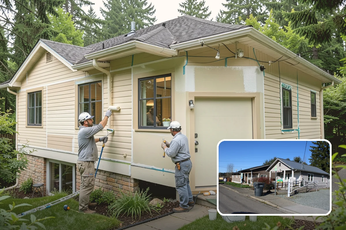 Wall Construction in South Prairie, Pierce County, WA - Adds privacy and defined rooms