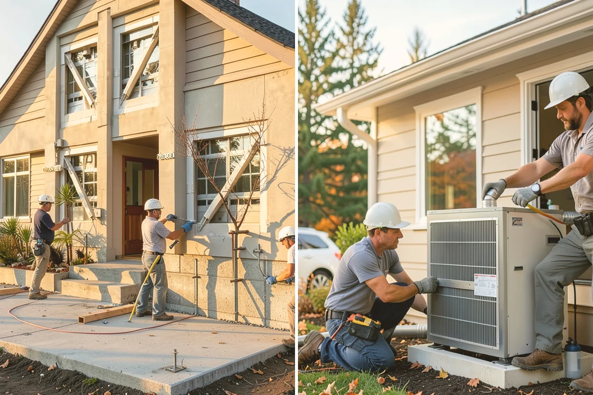 Wall Construction in Stanwood, Snohomish County, WA - Lay out and frame the new wall