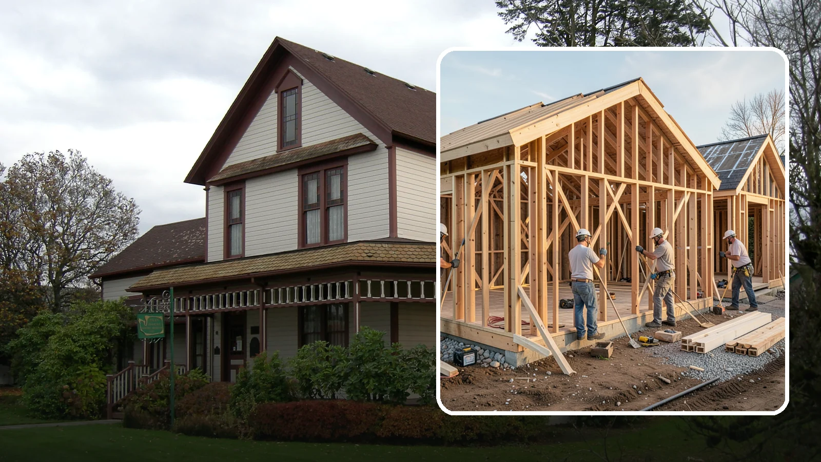 Wall Construction in Sumner, Pierce County, WA - Framing and finishing new interior walls to add rooms, privacy, or defined spaces.