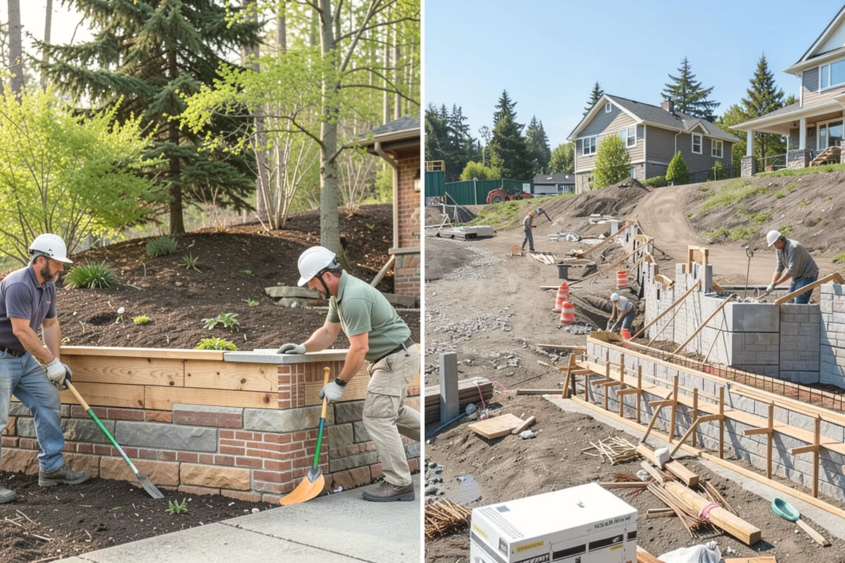 Wall Construction in Tacoma, Pierce County, WA - Lay out and frame the new wall