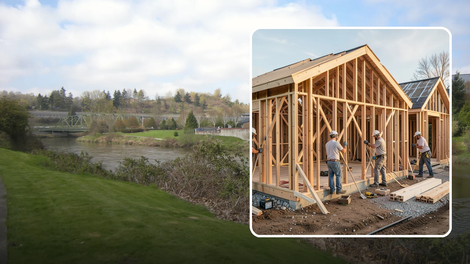 Wall Construction in Tukwila, King County, WA - Framing and finishing new interior walls to add rooms, privacy, or defined spaces.