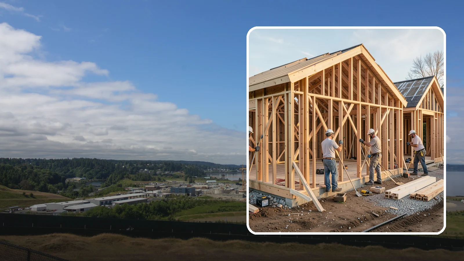 Wall Construction in University Place, Pierce County, WA - Framing and finishing new interior walls to add rooms, privacy, or defined spaces.