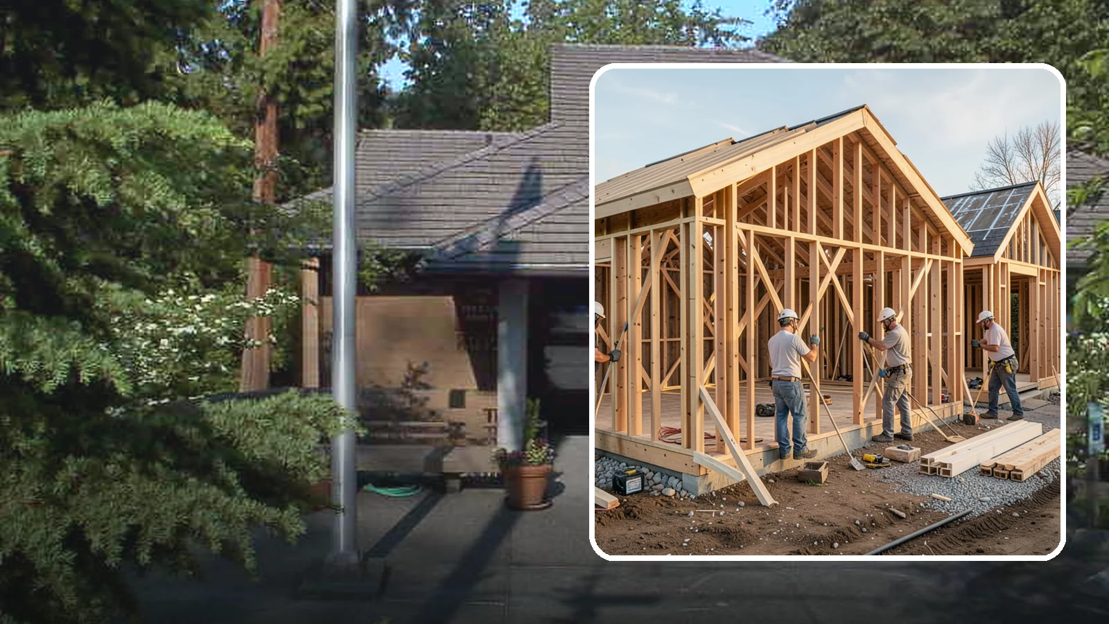 Wall Construction in Yarrow Point, King County, WA - Framing and finishing new interior walls to add rooms, privacy, or defined spaces.