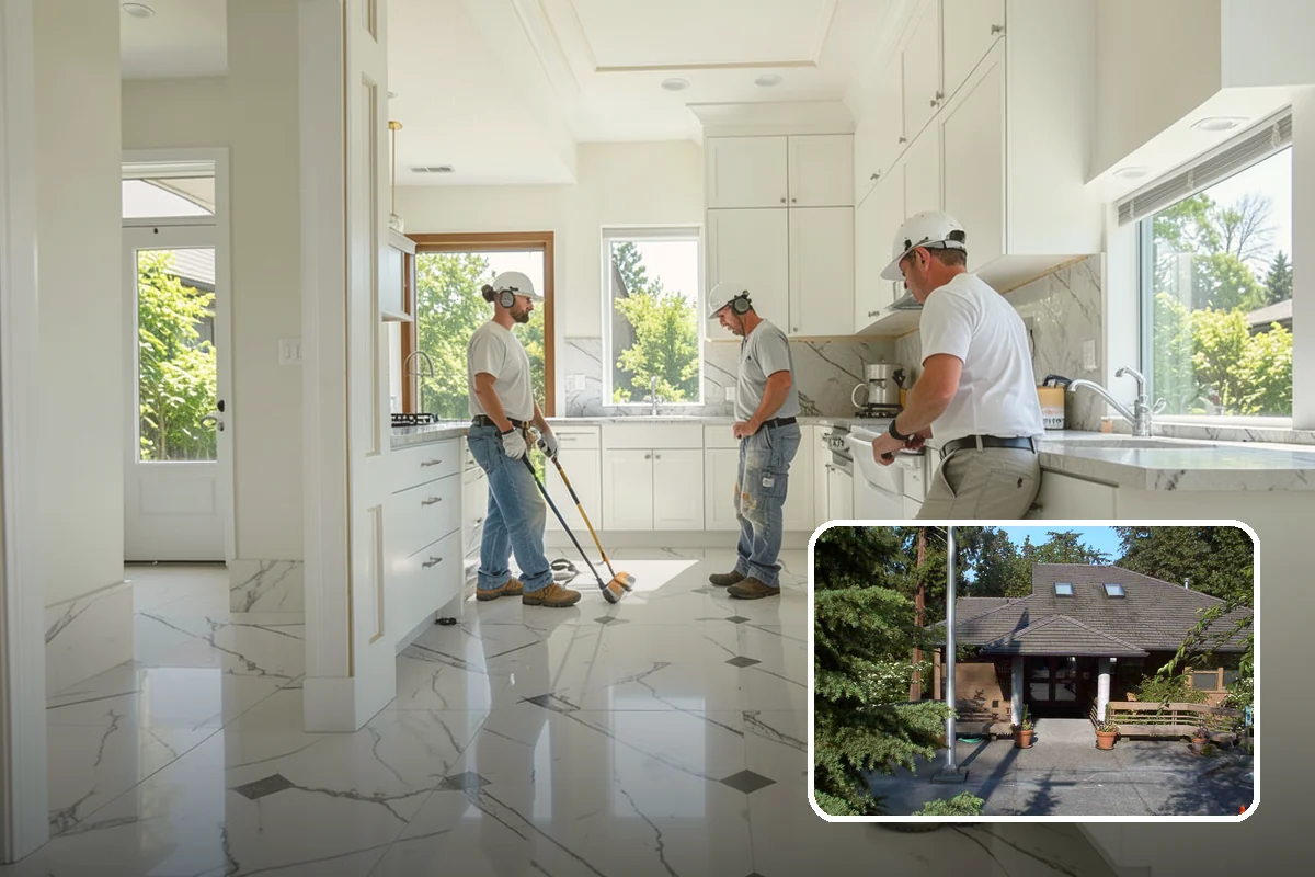 Wall Construction in Yarrow Point, King County, WA - Adds privacy and defined rooms