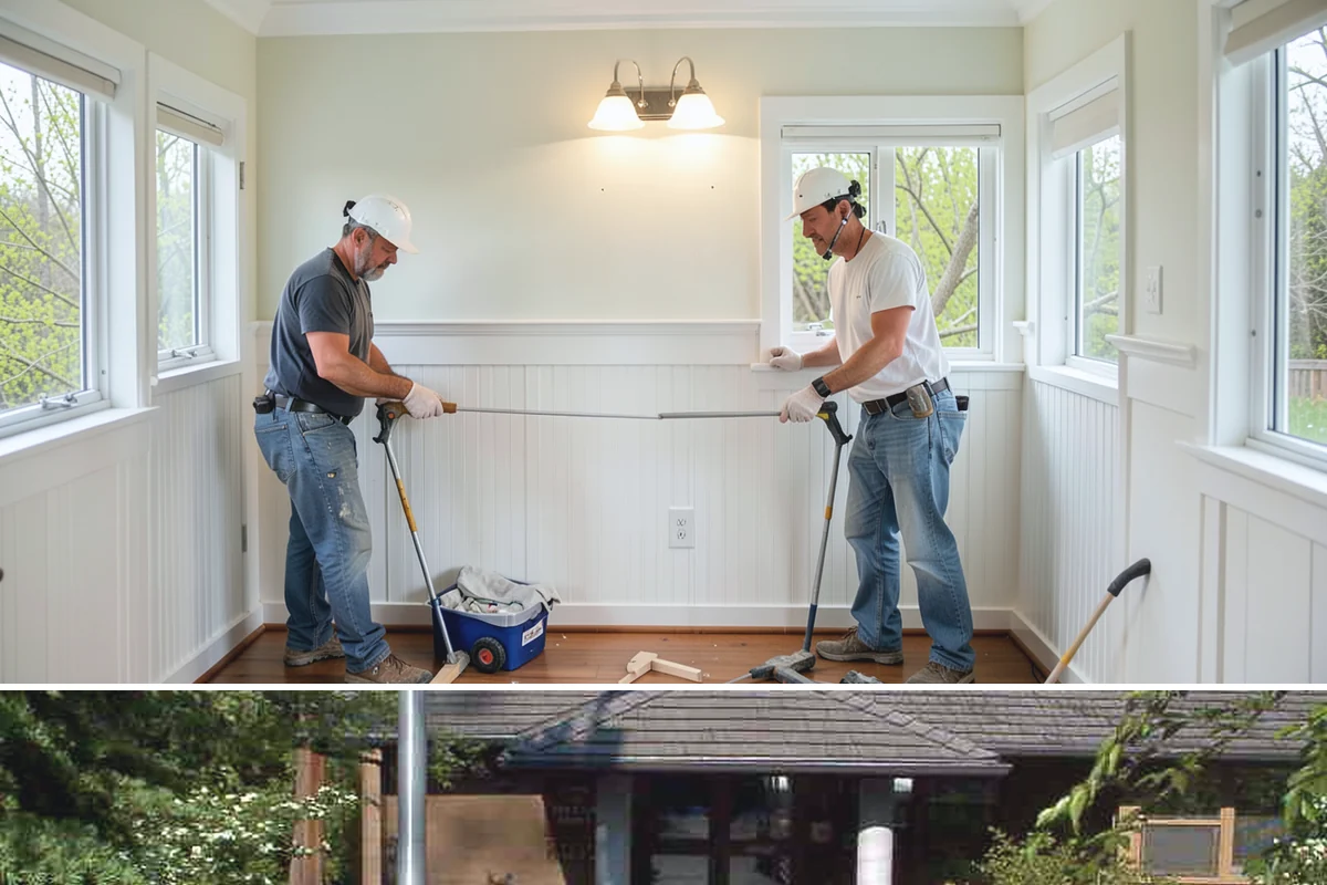 Wall Construction in Yarrow Point, King County, WA - Building interior walls is indoor work that fits any season without weather constraints.