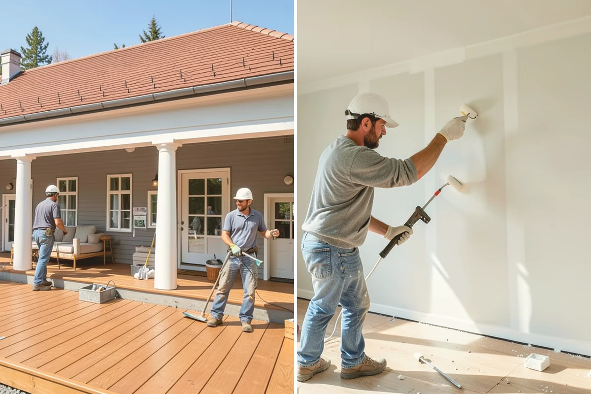 Wall Framing in Algona, King County, WA - Review stamped plans and confirm wall layout with you on site