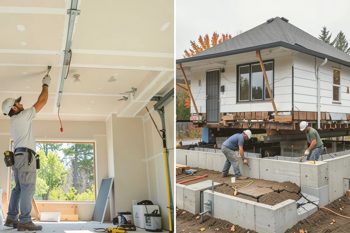 Wall Framing in Brier, Snohomish County, WA - Review stamped plans and confirm wall layout with you on site