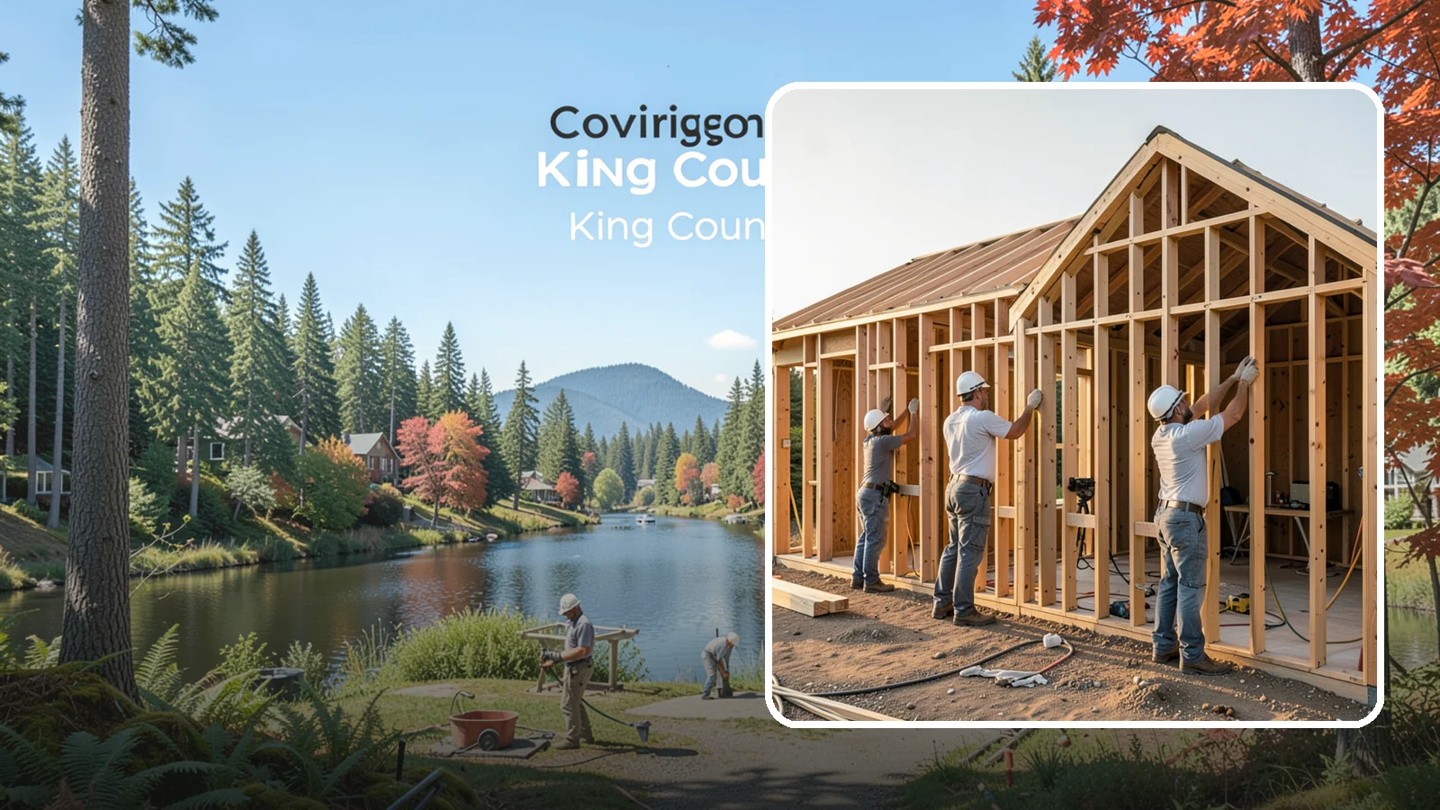 Wall Framing in Covington, King County, WA - We build straight, plumb, code-compliant wall systems that give your Western Washington home its shape and load path.
