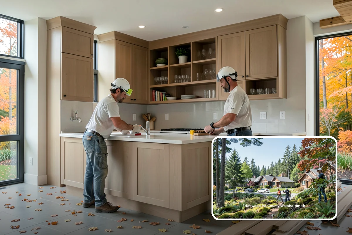 Wall Framing in Edgewood, Pierce County, WA - Straight, plumb walls that make drywall and trim go on cleanly