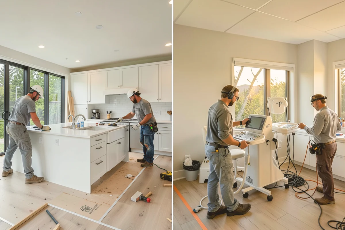 Wall Framing in Edmonds, Snohomish County, WA - Review stamped plans and confirm wall layout with you on site