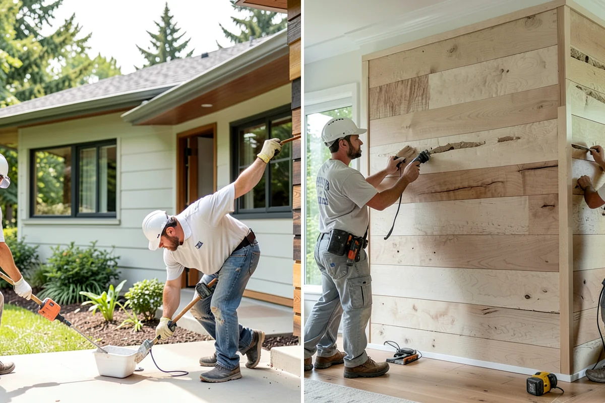 Wall Framing in Everett, Snohomish County, WA - Review stamped plans and confirm wall layout with you on site