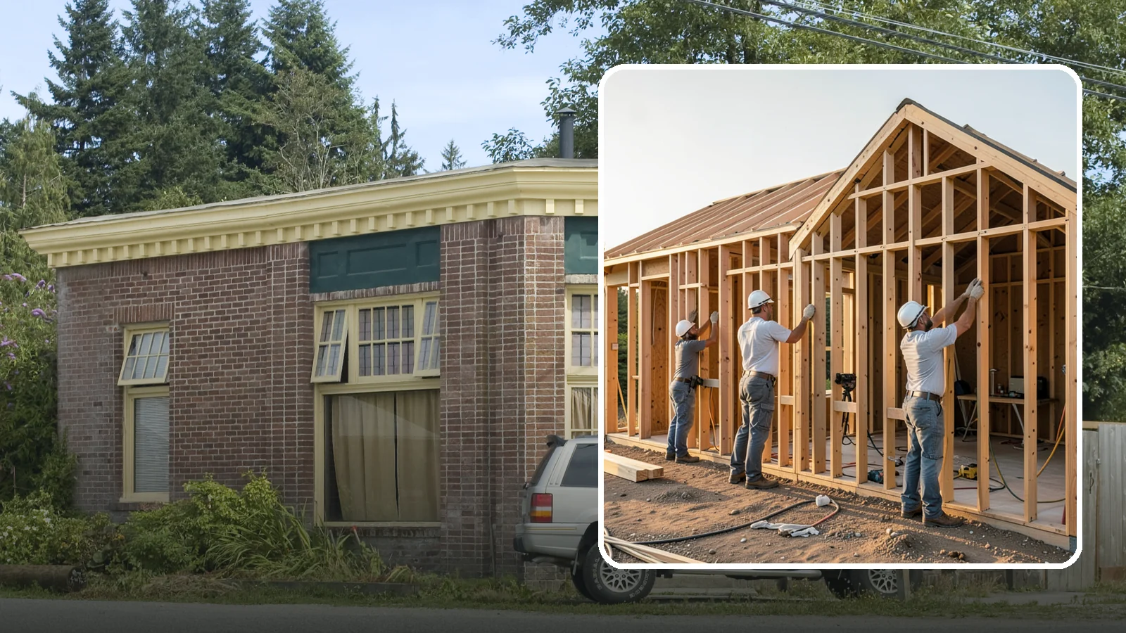 Wall Framing in Hamilton, Skagit County, WA - We build straight, plumb, code-compliant wall systems that give your Western Washington home its shape and load path.