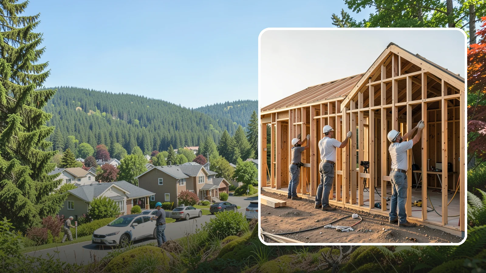 Wall Framing in Index, Snohomish County, WA - We build straight, plumb, code-compliant wall systems that give your Western Washington home its shape and load path.