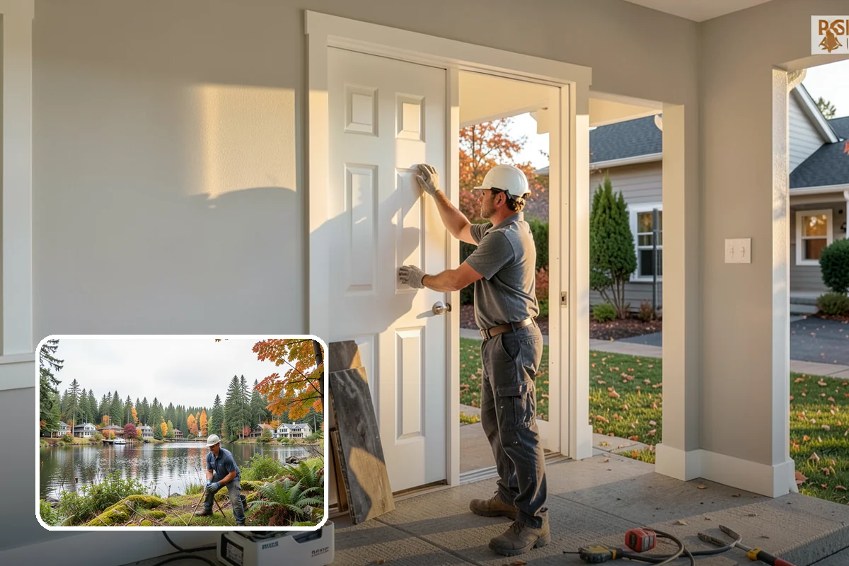 Wall Framing in La Conner, Skagit County, WA - Straight, plumb walls that make drywall and trim go on cleanly