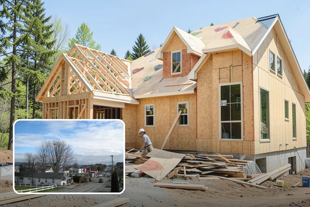 Wall Framing in Langley, Island County, WA - Straight, plumb walls that make drywall and trim go on cleanly