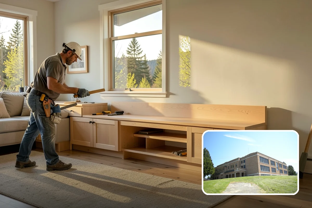 Wall Framing in Maple Valley, King County, WA - Straight, plumb walls that make drywall and trim go on cleanly