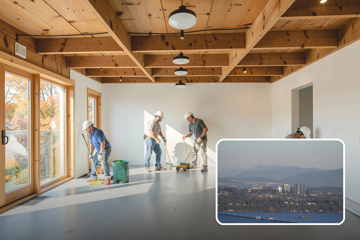 Wall Framing in Medina, King County, WA - Straight, plumb walls that make drywall and trim go on cleanly