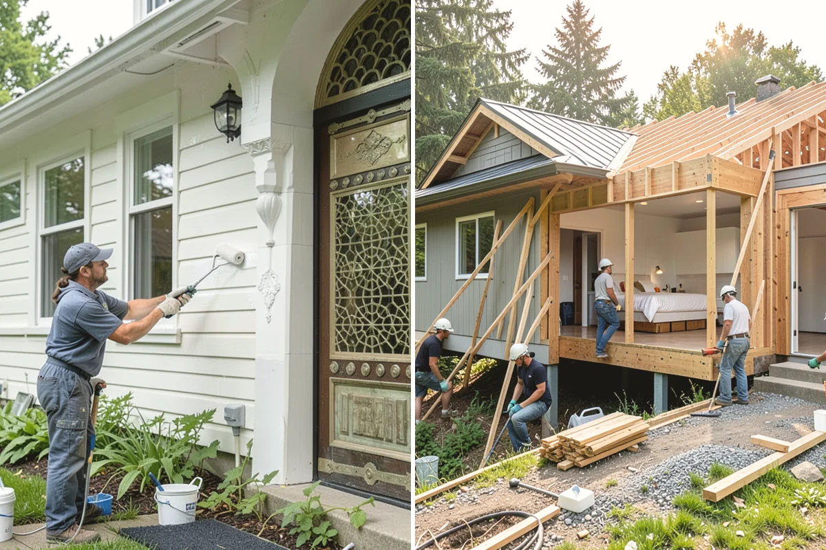 Wall Framing in Mercer Island, King County, WA - Review stamped plans and confirm wall layout with you on site