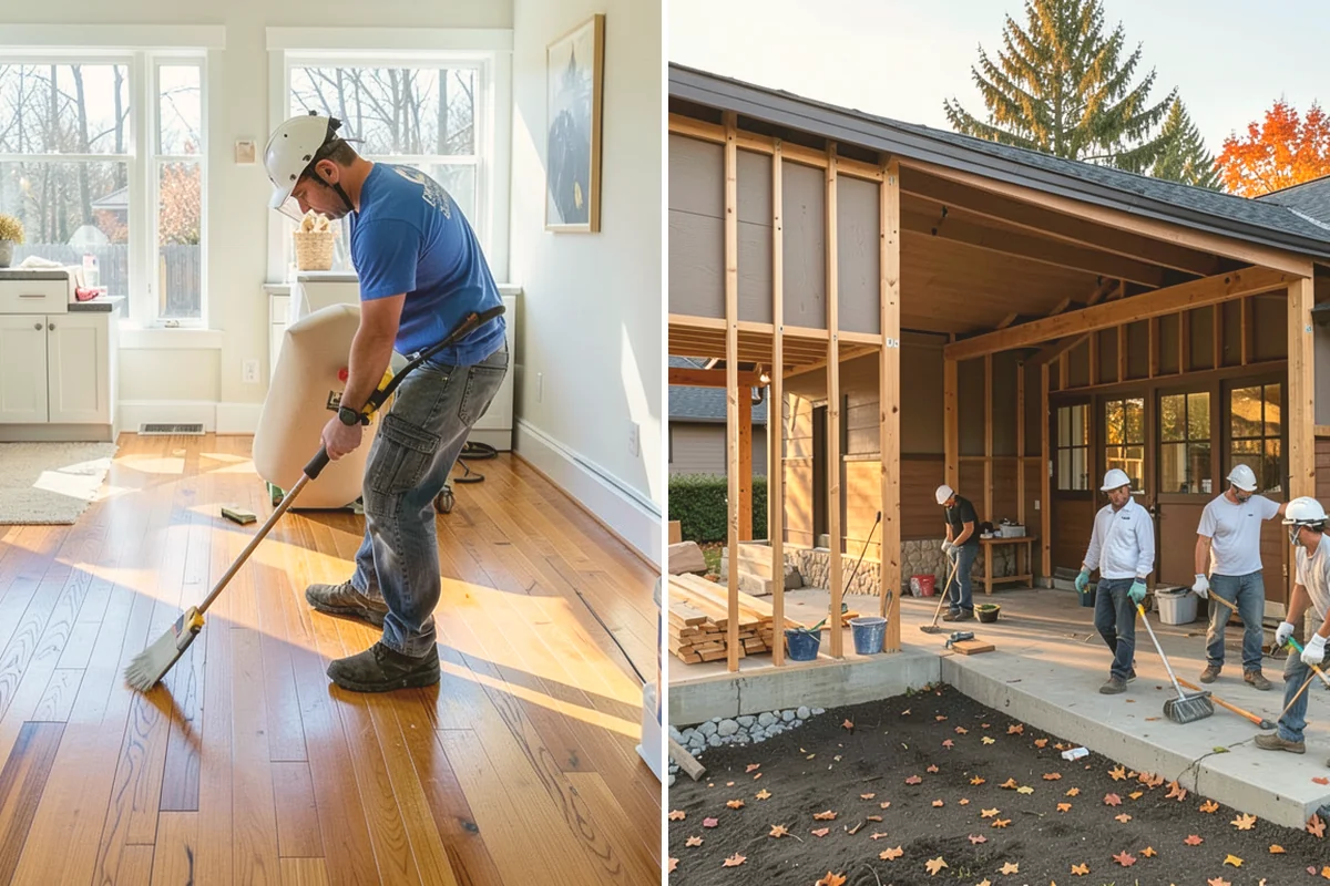 Wall Framing in Mount Vernon, Skagit County, WA - Review stamped plans and confirm wall layout with you on site