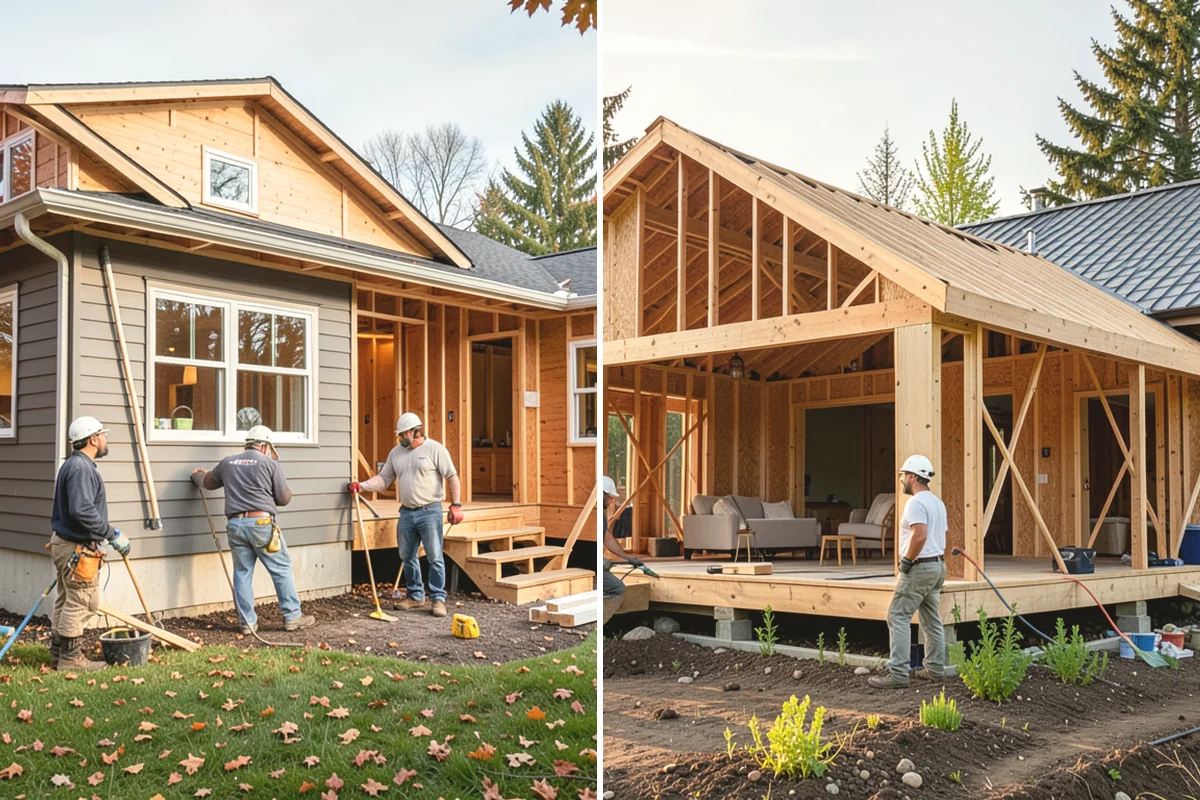 Wall Framing in Mukilteo, Snohomish County, WA - Review stamped plans and confirm wall layout with you on site