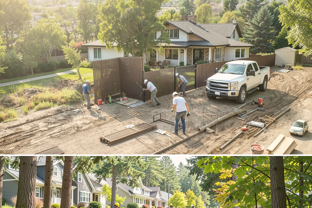 Wall Framing in Normandy Park, King County, WA - Framing goes fastest in our drier late-spring through early-fall window, though we tarp and sequence work to keep raising walls...
