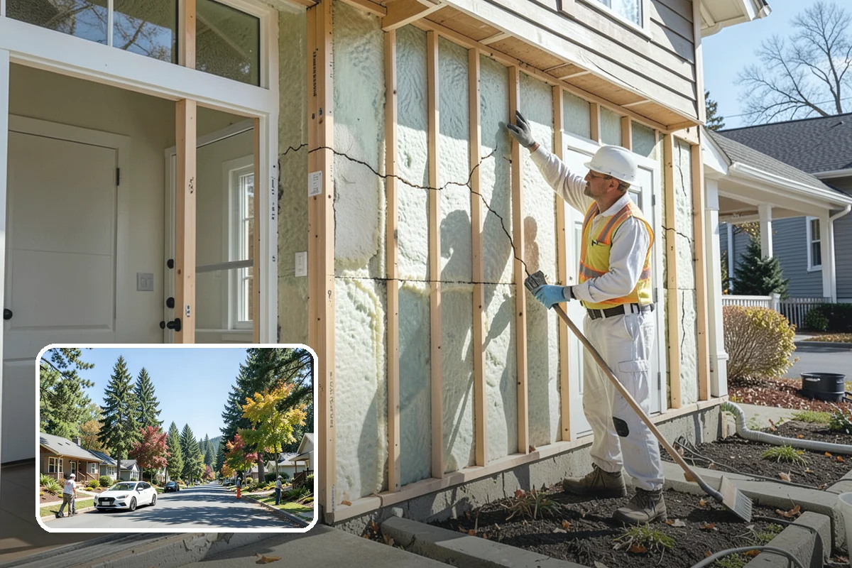 Wall Framing in Orting, Pierce County, WA - Straight, plumb walls that make drywall and trim go on cleanly