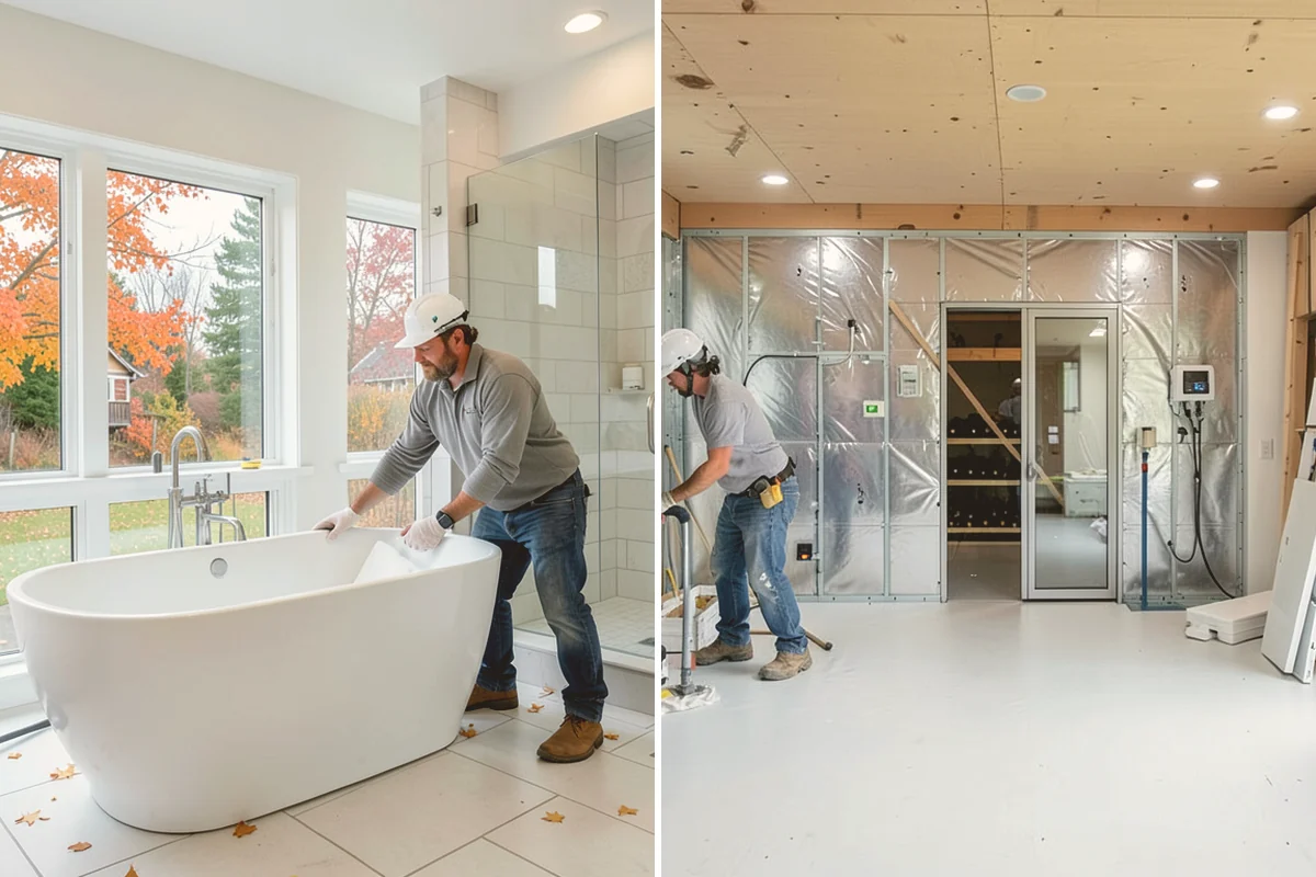 Wall Framing in Orting, Pierce County, WA - Review stamped plans and confirm wall layout with you on site