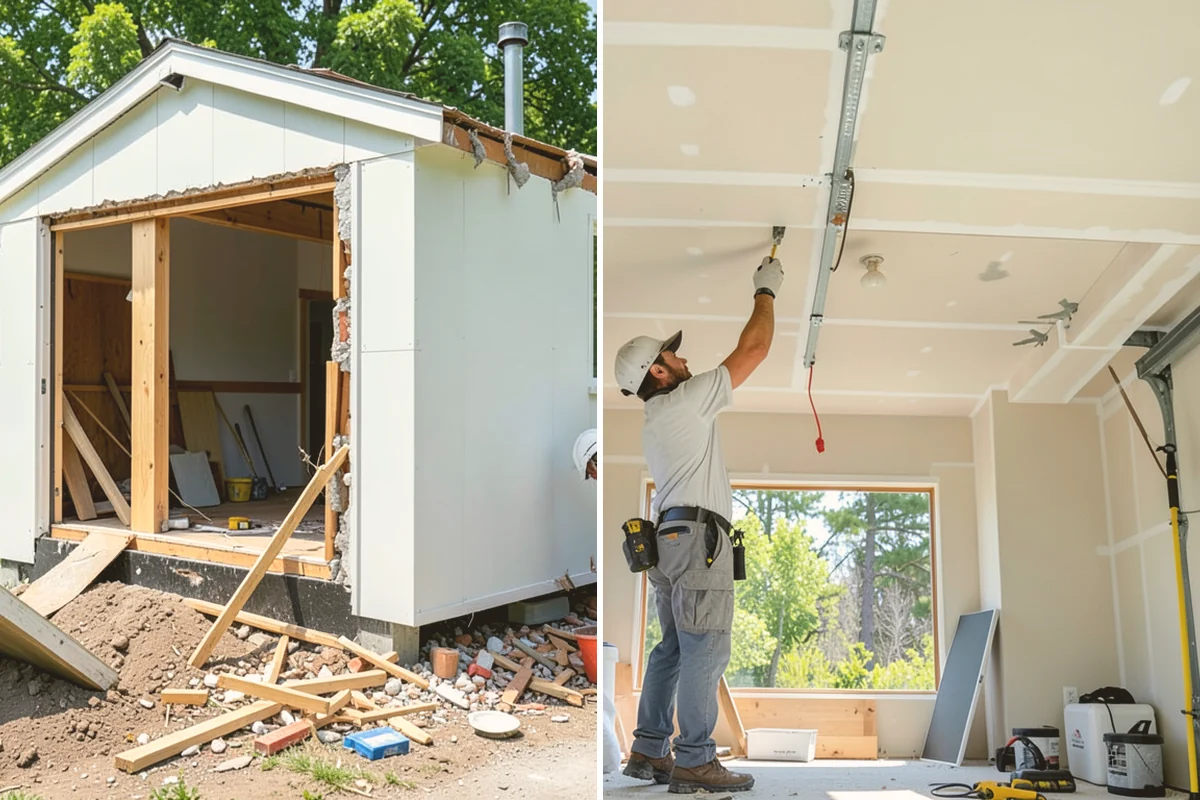 Wall Framing in Sammamish, King County, WA - Review stamped plans and confirm wall layout with you on site
