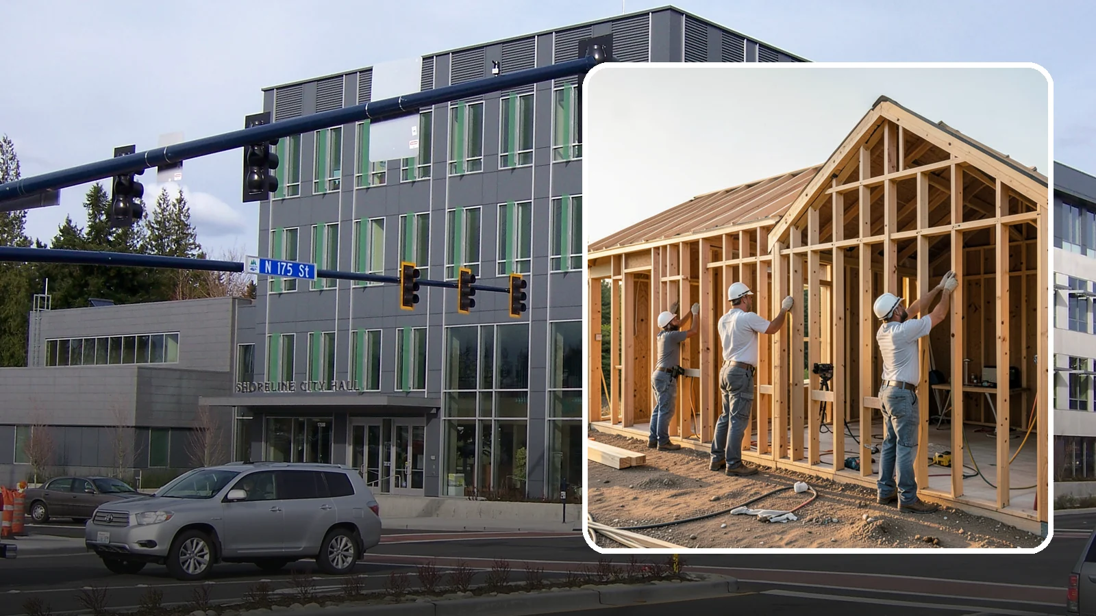 Wall Framing in Shoreline, King County, WA - We build straight, plumb, code-compliant wall systems that give your Western Washington home its shape and load path.