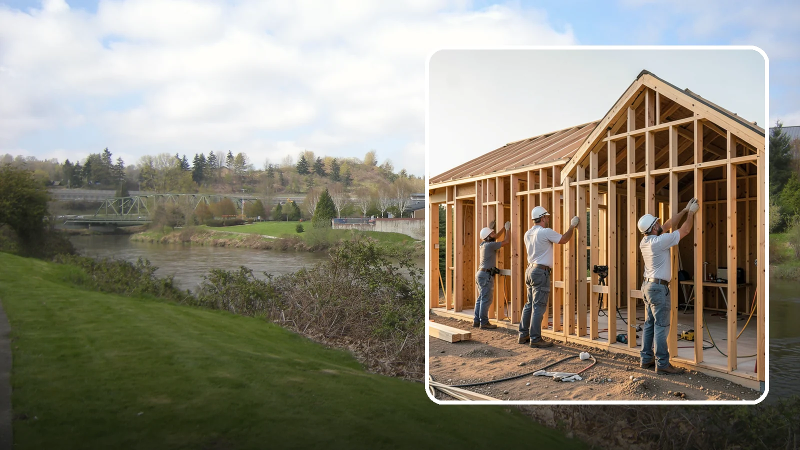 Wall Framing in Tukwila, King County, WA - We build straight, plumb, code-compliant wall systems that give your Western Washington home its shape and load path.