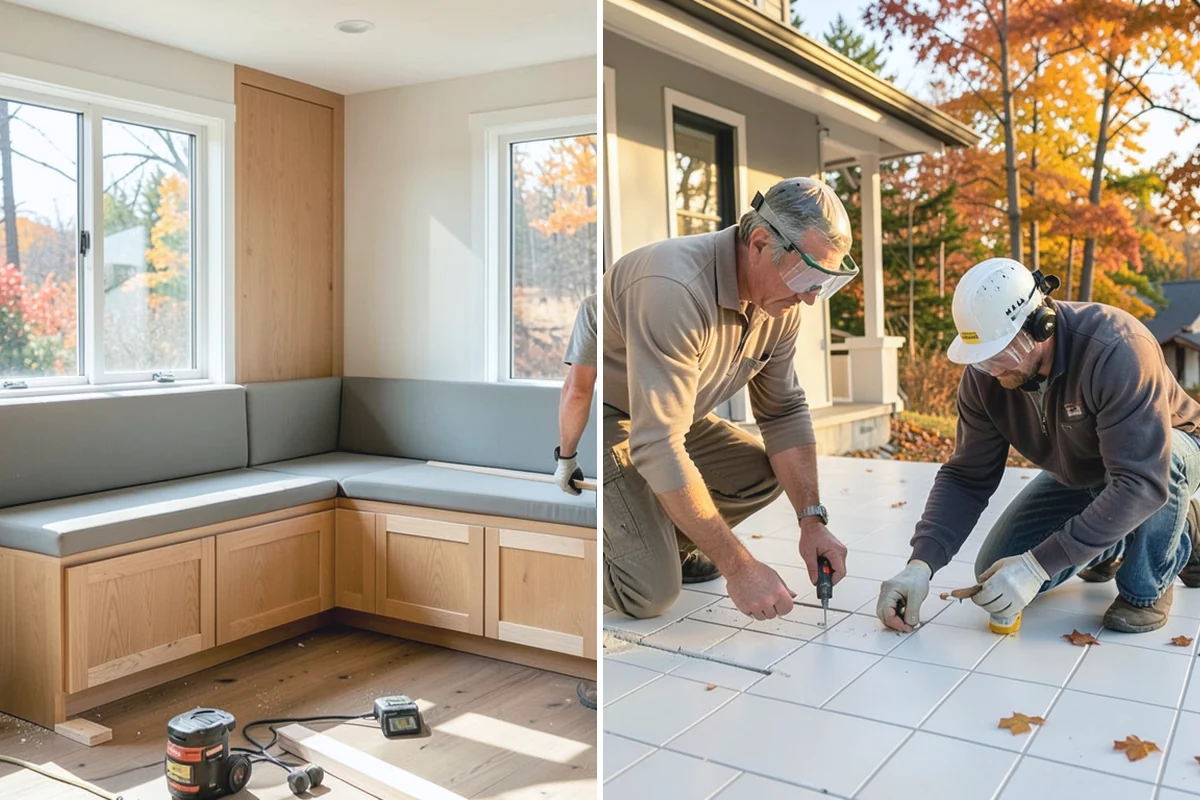 Wall Framing in Woodinville, King County, WA - Review stamped plans and confirm wall layout with you on site