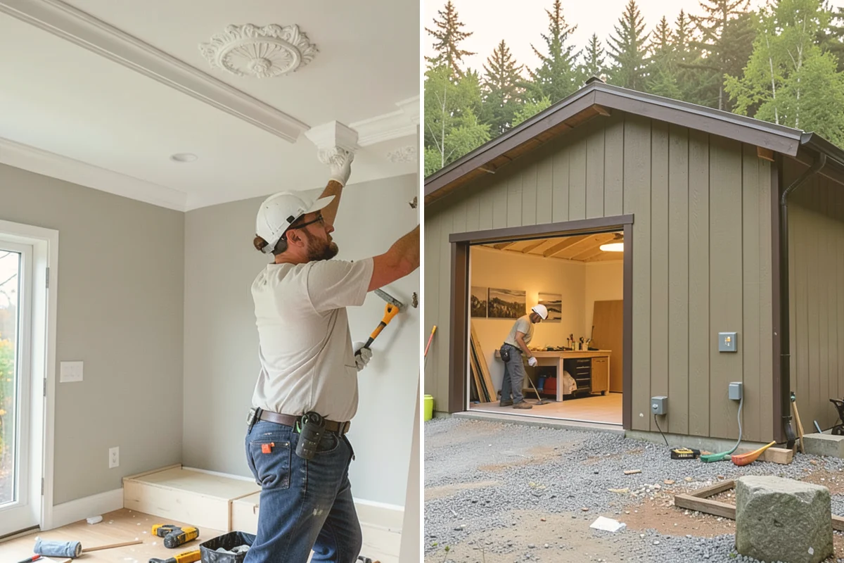 Wall-Hung Toilet Installation in Algona, King County, WA - Install the in-wall carrier frame