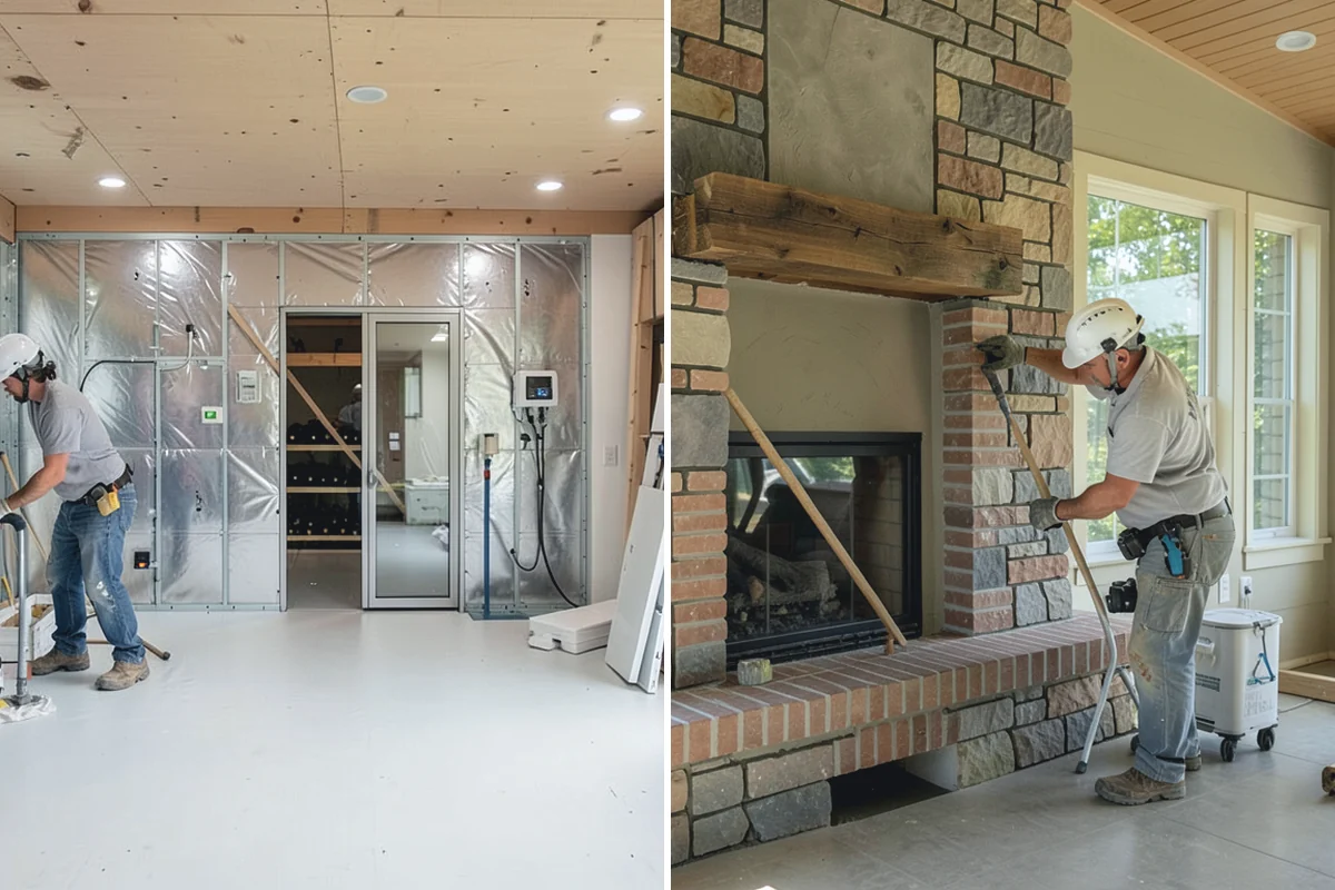 Wall-Hung Toilet Installation in Bonney Lake, Pierce County, WA - Install the in-wall carrier frame